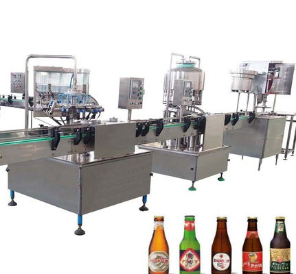 Chine Machine de remplissage carbonatée de la boisson SS304, machine de remplissage de bière de bande de Splity petite fournisseur
