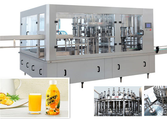 Chine Machine de remplissage liquide conduite électrique de Monoblock/équipement de mise en bouteilles jus de mangue fournisseur