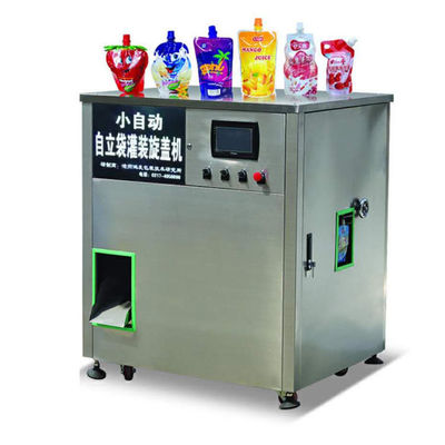 Chine Machine de machine de remplissage de poche de jus, de remplir et couvrir automatique fournisseur