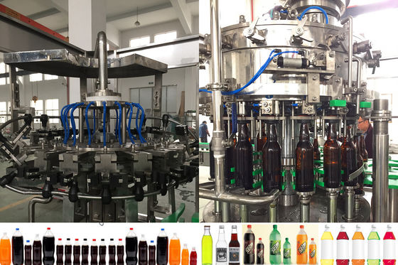 Chine Machine de remplissage remplissante isobare de l'eau/jus avec la tête 18 remplissante fournisseur