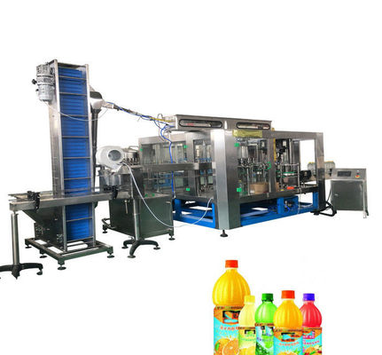 3 dans 1 a concentré la machine d'embouteillage de jus/équipement remplissant de jus pour la bouteille d'animal familier fournisseur