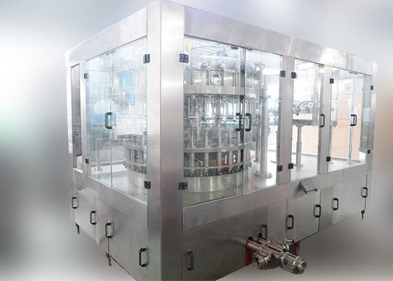 Haute machine de remplissage de bouteilles précise de l'eau minérale, machine d'embouteillage de boissons automatiques de gaz fournisseur