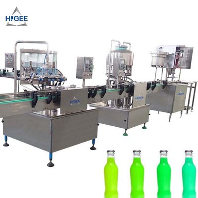 Bph 1000 a carbonaté l'équipement de mise en bouteilles de boisson/l'équipement de mise en bouteilles suffisance chaude fournisseur