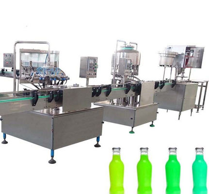 Facile actionnez la machine de remplissage carbonatée de machine de remplissage de boisson/eau de seltz fournisseur