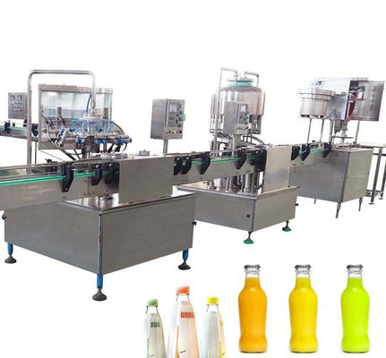 Facile actionnez la machine de remplissage carbonatée de machine de remplissage de boisson/eau de seltz fournisseur