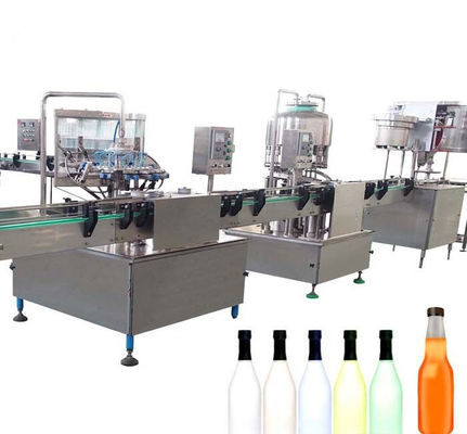 Facile actionnez la machine de remplissage carbonatée de machine de remplissage de boisson/eau de seltz fournisseur
