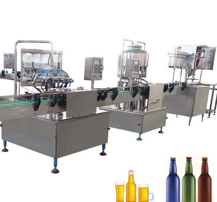 Machine de remplissage carbonatée de la boisson SS304, machine de remplissage de bière de bande de Splity petite fournisseur