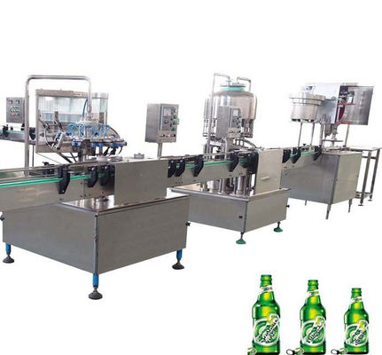 Machine de remplissage carbonatée de la boisson SS304, machine de remplissage de bière de bande de Splity petite fournisseur