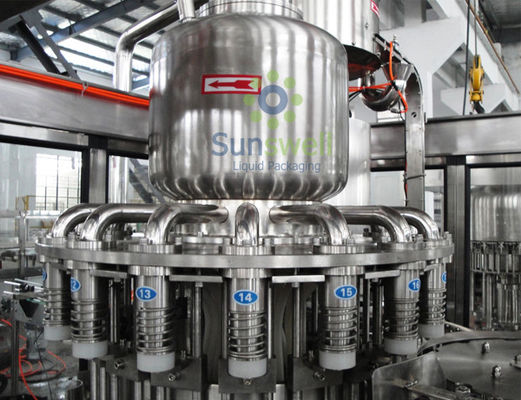 Machine de remplissage mis en bouteille par animal familier de jus d'orange d'Apple fournisseur
