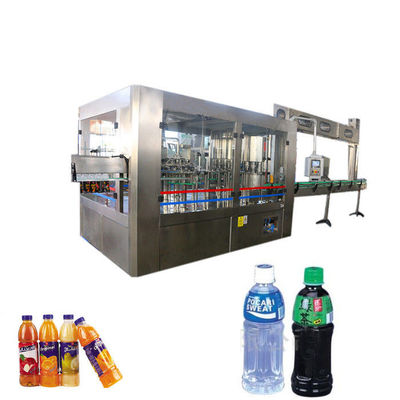 2000BPH 500ml 3 dans 1 équipement de mise en bouteilles de jus fournisseur